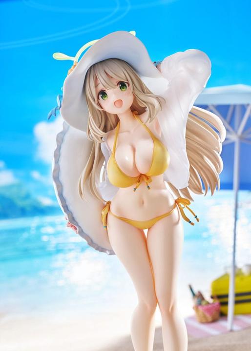 Actual product image Amakuni Blue Archive PVC Statue 1/7 Nonomi Swimsuit Ver. 27 cm