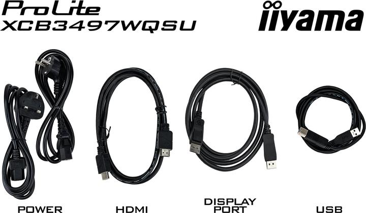 Produktbild iiyama ProLite XCB3494WQSU-B1 (3440 x 1440 Pixel, 34")
