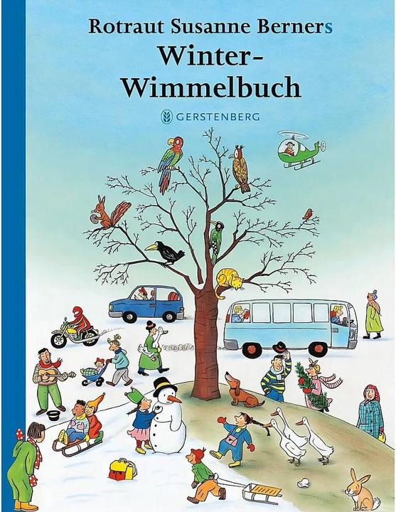 Winter-Wimmelbuch (German, Red Lady Susanne Berner, 2024)