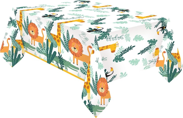 Image du produit Amscan Nappe en papier Safari (120 x 180 cm)
