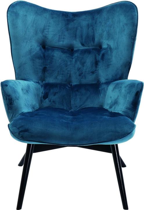 Image du produit Kare Design Fauteuil Vicky Velvet Petrol