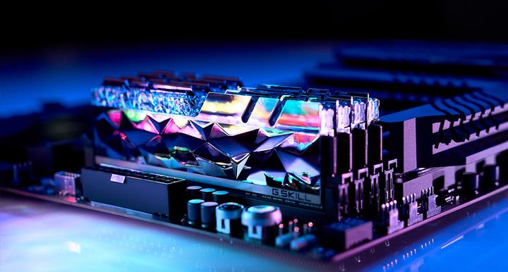Produktbild G.Skill dimm 32gb ddr4-4000 kit arbeitsspeicher (2 x 16GB, 4000 MHz, DDR4-RAM, DIMM)