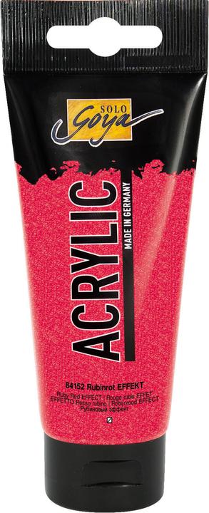 Produktbild Kreul Basic Acryl 100ml (Effekt Rubinrot, 100 ml)