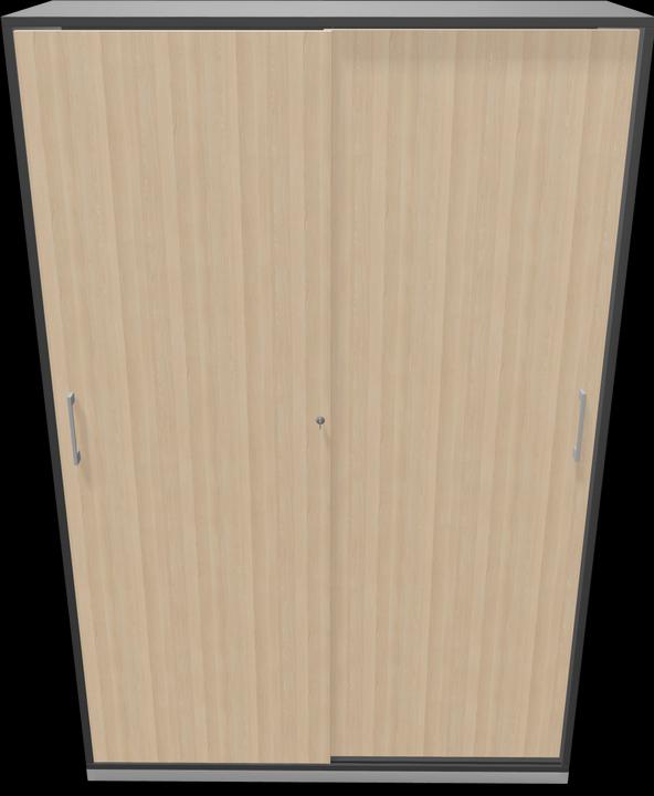 Actual product image Narbutas Choice sliding door cabinet (120 x 40 x 182 cm)