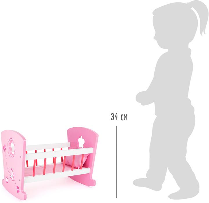 Produktbild small foot Puppenwiege Mädchentraum