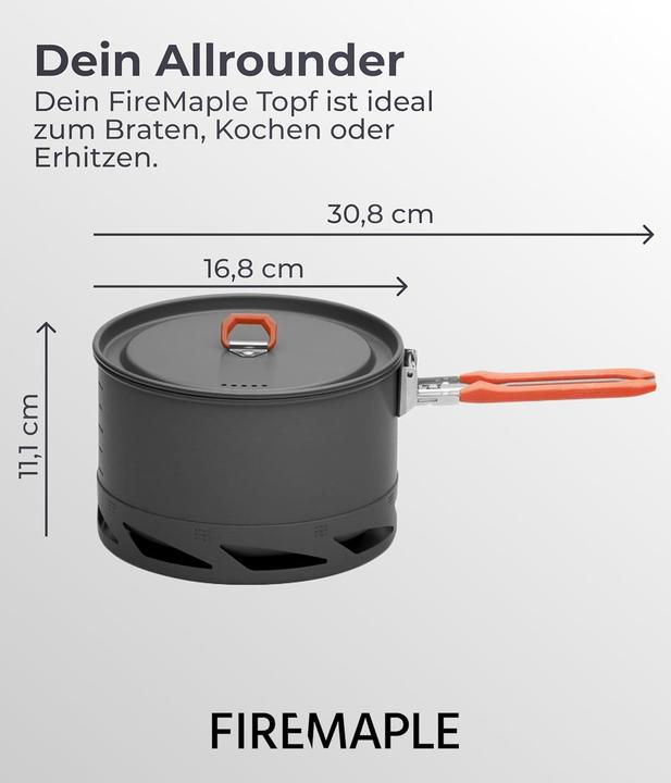 Produktbild Fire-Maple Feast K2 Camping-Kochtopf