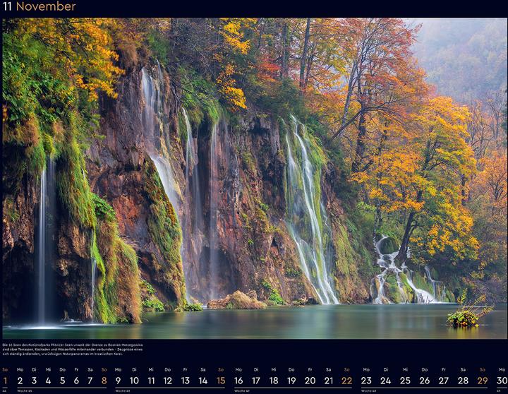 Produktbild Das Naturerbe der Welt - Wandkalender 2026 (60 x 45 cm, Harter Einband, Deutsch)