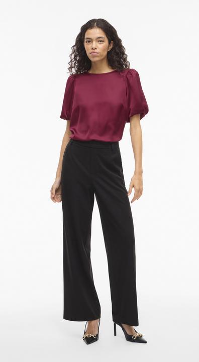 Immagine prodotto Vila VIELLETTE Rundhals Oberteil mit kurzen Ärmeln (42)