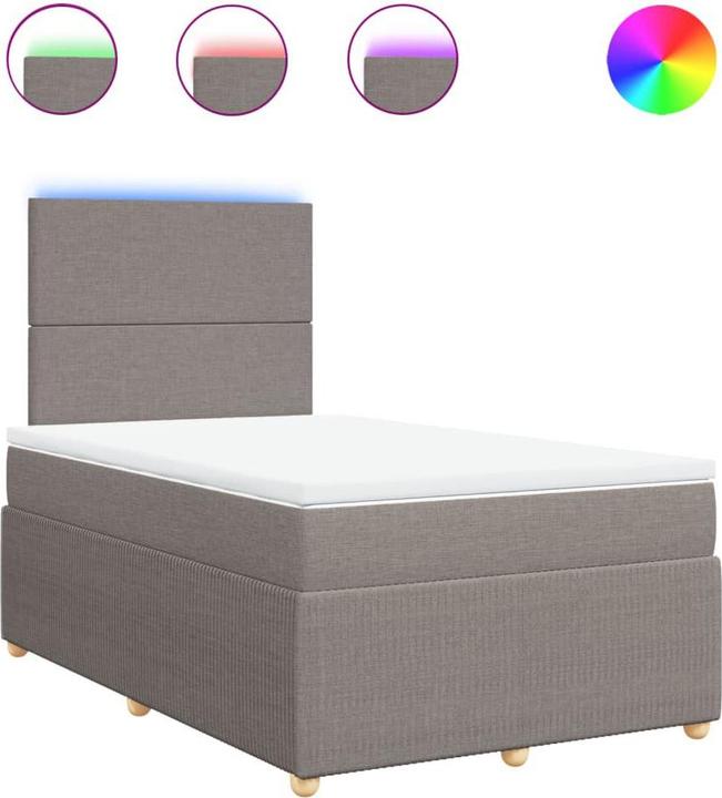 Actual product image vidaXL Boxspringbett (120 x 200 cm)