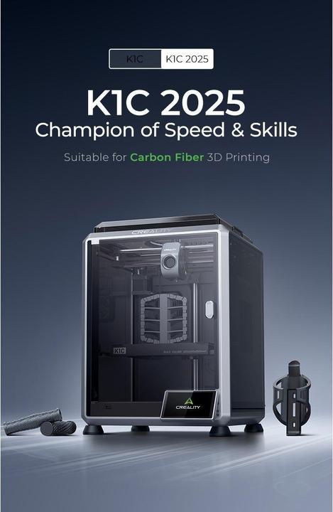 Actual product image Creality K1C 2025 version