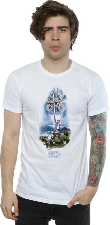 Immagine prodotto Star Wars The Last Jedi Rey Lightsaber Maglietta Uomo (M)