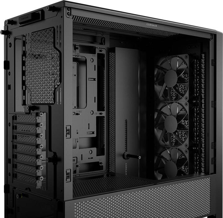Actual product image Corsair Geh Midi FRAME 4000D RS Mid-Tower, Black (ATX, Micro ATX (mATX), Mini-ITX)