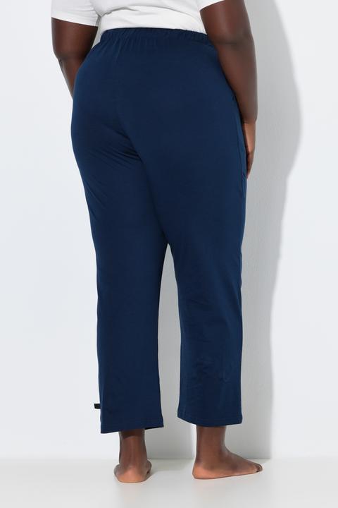 Produktbild Ulla Popken Pyjamahose, uni / Herzen, langes Bein (60)