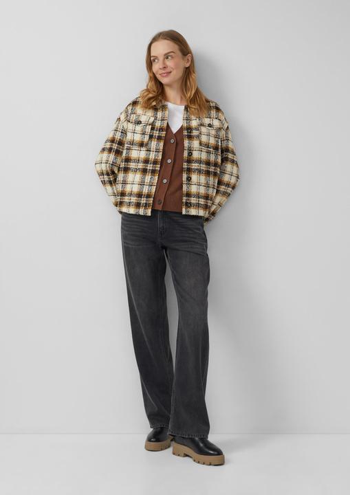 Produktbild s.Oliver Strickjacke Strick-Cardigan aus Wollmix (38)