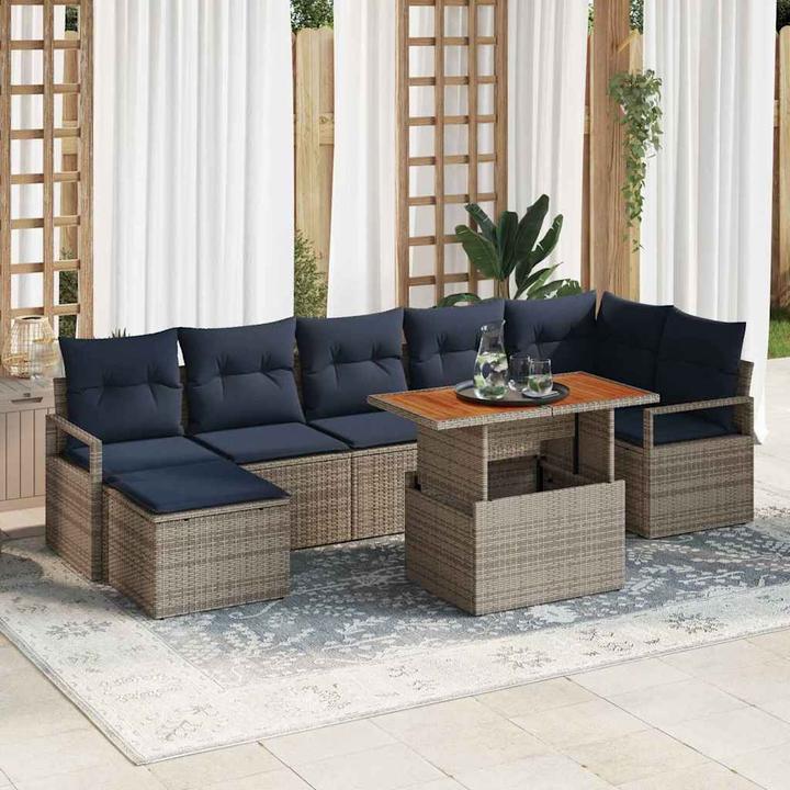 Produktbild vidaXL Garten Essgruppe
