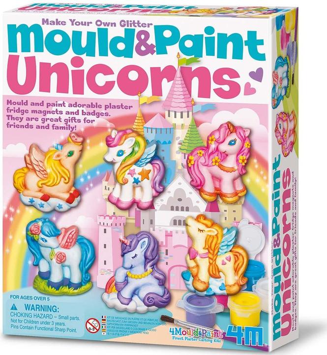 Image du produit 4M Kit de plâtre et de peinture licorne - Mould & Paint