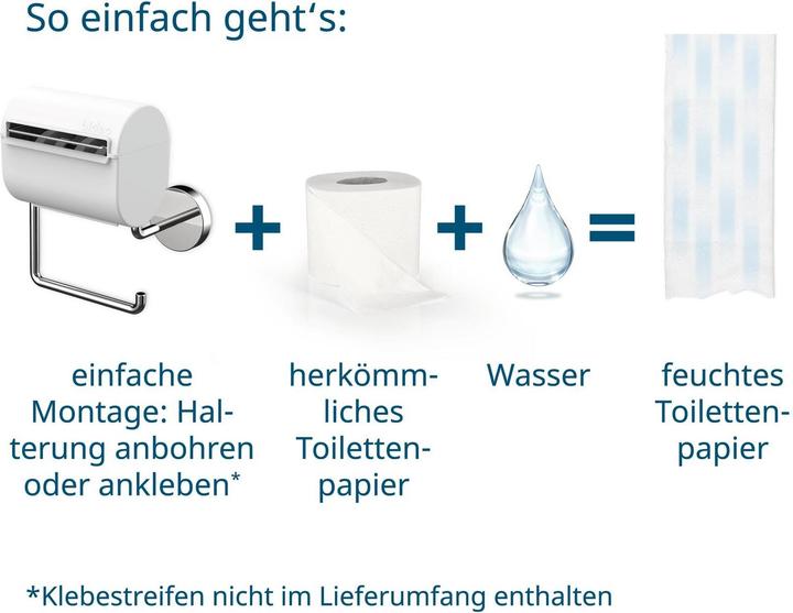 Produktbild Bideo Toilettenpapierhalterung mit Befeuchter
