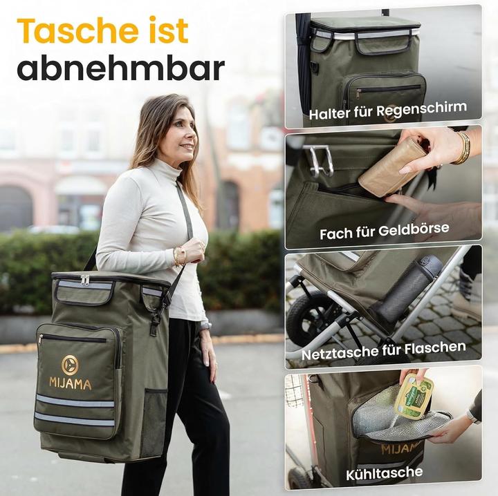 Image du produit Mijama Einkaufstrolley mit Kühlfach