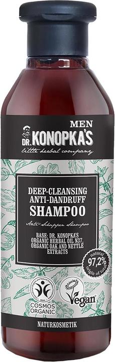 Dr. Konopka's Men Anti-Dandruff Shampoo Tiefenreinigung 280ml (280 ml, Flüssiges Shampoo)