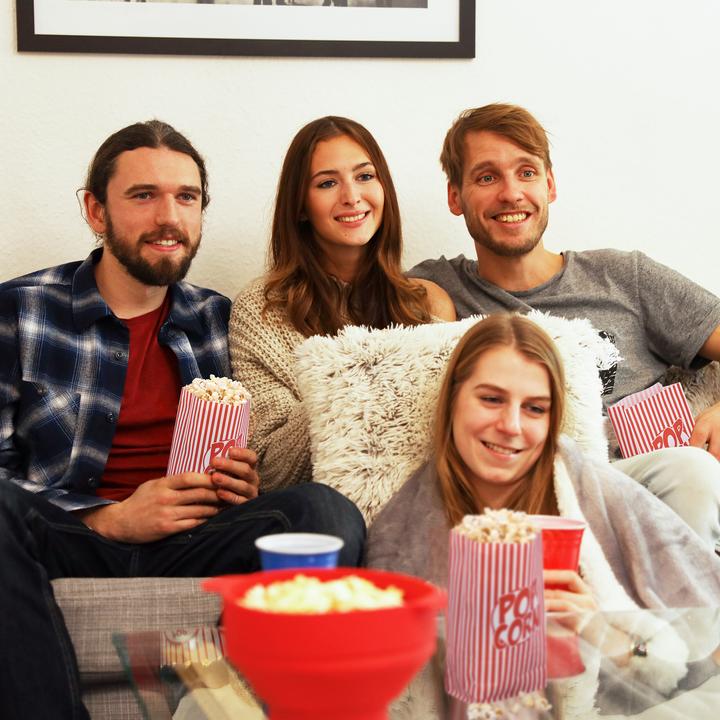 Immagine prodotto Relaxdays 100x sacchetti popcorn (100 pz.)