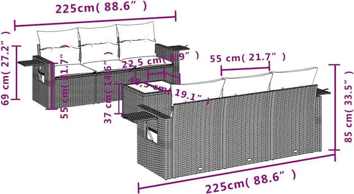 Produktbild vidaXL Amora