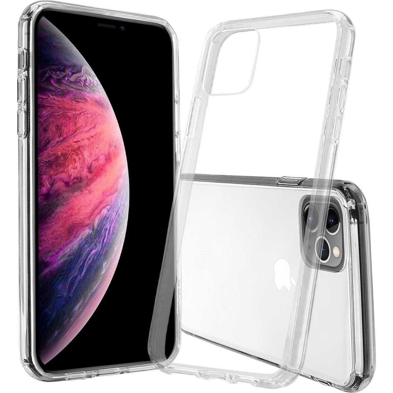 Nevox StyleShell ShockFlex (Apple iPhone 11 Pro Max), Smartphone Hülle, Transparent