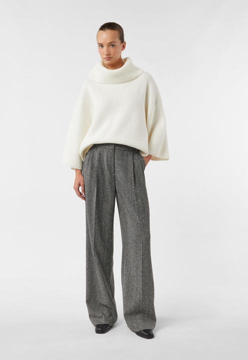 Immagine prodotto Comma Indoor-Poncho Kurzer Poncho-Pullover mit Wasserfall-Ausschnitt (M)