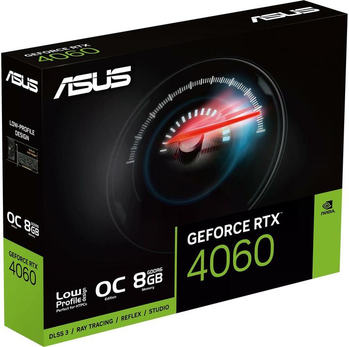 Actual product image ASUS GeForce RTX 4060 LP BRK OC Edition (8 GB)