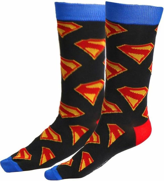 Produktbild Cerdá DC Comics Socken Superman Logo Blue & Red 38-45 (Einzelpack, 38 - 45)
