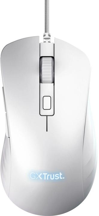 Actual product image Trust Gxt924w Ybar+ Gaming Mouse White (Cable)
