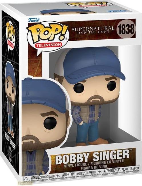 Produktbild Funko Supernatural POP! Vinyl Figur Bobby 9 cm