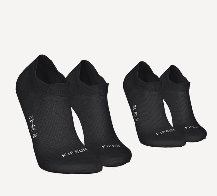Produktbild Kiprun Laufsocken dünn unsichtbar 2er-Pack - Run 500 (39, 42)