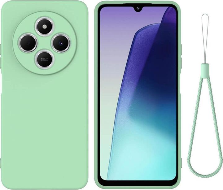 Immagine prodotto Cover-Discount Xiaomi Redmi 14C / Poco C75 - Silikon Gummi Hülle mit Riemen (Xiaomi Redmi 14C, Xiaomi Poco C75)