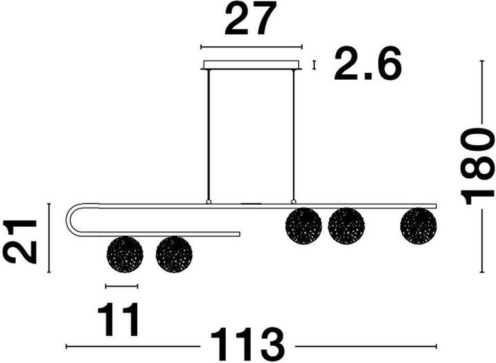 Actual product image Nova Luce Mirano (G9)
