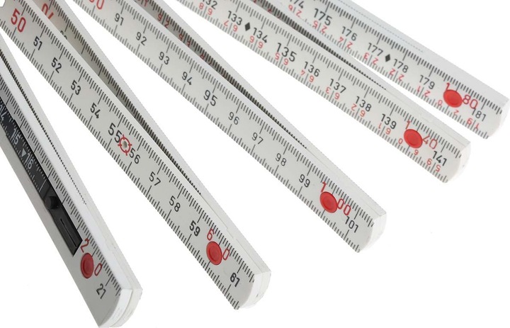 Actual product image Wiha Folding rule 2 m plastic longl (cm, mm)
