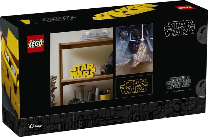 Actual product image LEGO Star Wars™ logo made from bricks (75407, LEGO Star Wars)
