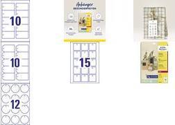 Image du produit Avery Zweckform étiquettes, film, mat, 90 x 50 mm, blanc coins biseautés, résistant, imperméable, r