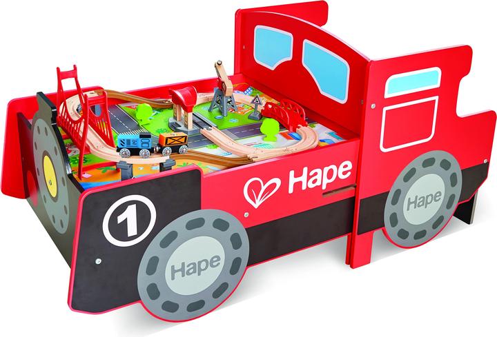 Actual product image Hape Hinged railroad table
