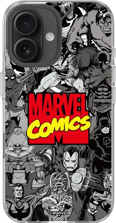 Produktbild RhinoShield iPhone 16 - Clear Case Marvel Comics (Apple iPhone 16)