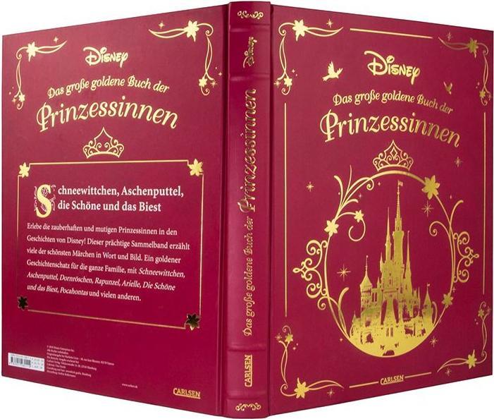 Produktbild Disney Das grosse goldene Buch der Prinzessinnen (Deutsch, Walt Disney, 2018)