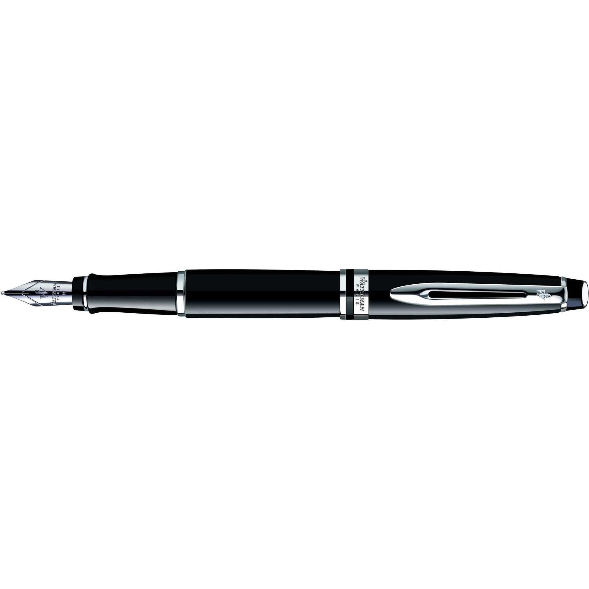 Waterman, Schreibstifte, Expert (Schwarz, Silber, 1 x)