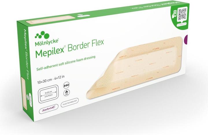 Actual product image Mepilex Border Flex 10x30cm (10 x)