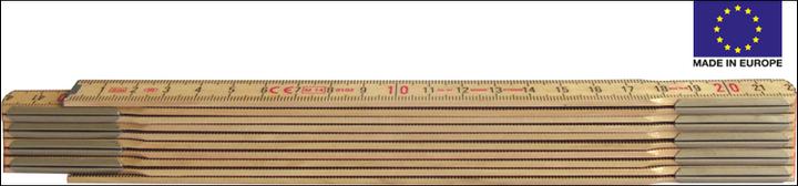 Rieffel Doppelmeter Holz 2m