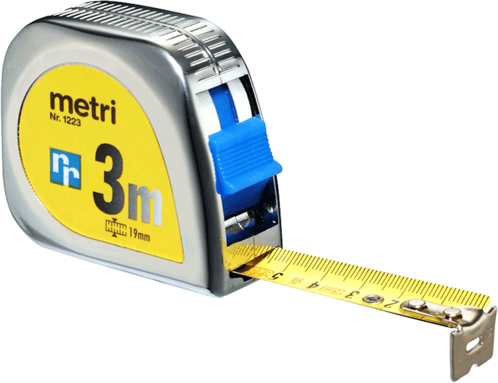 Actual product image Rieffel Rolling meter metri (mm)