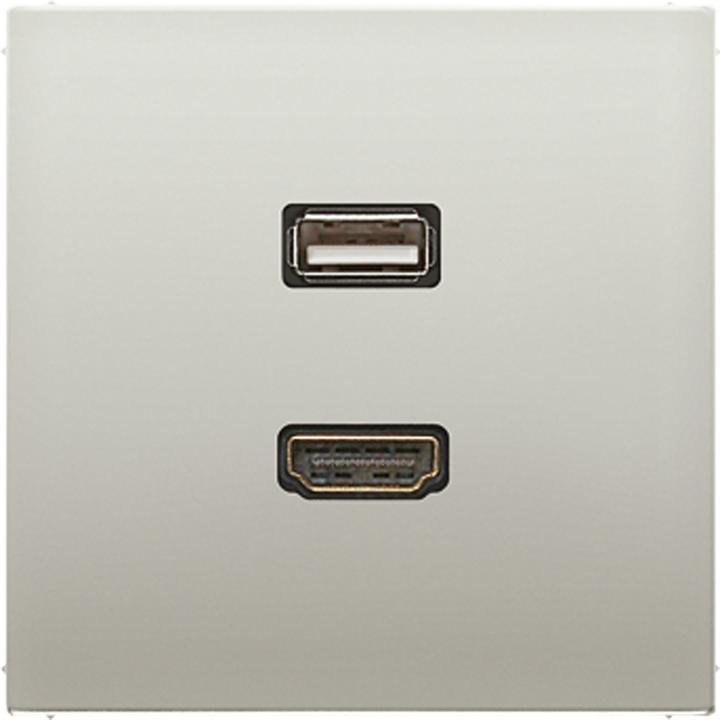 Actual product image JUNG HDMI socket outlet LS flush-mounted channel input MAES1163