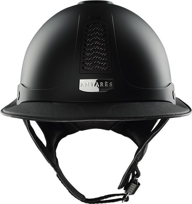 Actual product image Antarès Sellier riding helmet précision eclipse chrome