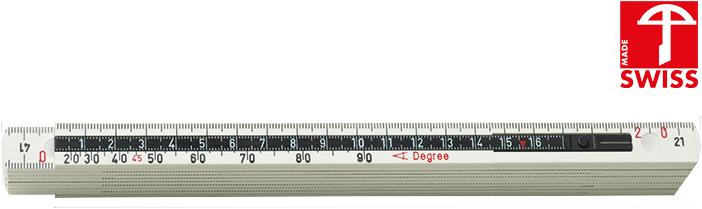 Actual product image Wiha 2m polyamide metre ALL IN ONE (2 m)