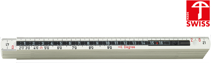 Actual product image Wiha Folding rule 2 m plastic longl (cm, mm)