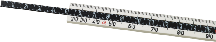 Actual product image Wiha Folding rule 2 m plastic longl (cm, mm)
