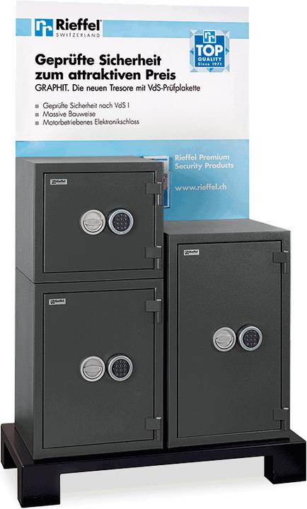 Immagine prodotto Rieffel Cassaforte per mobili con elettronica GRAPHIT 3 E / VDS I (46 l)